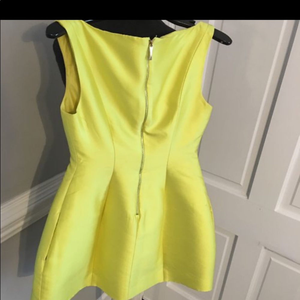 Kate Spade Mini-silk Structured Dress